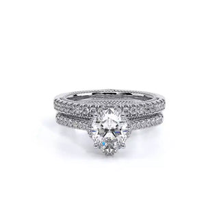Couture 0.35ct Oval Floral Engagement Ring Couture-0457Ov