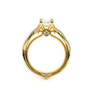 Couture 0.25ct Oval Pave Engagement Ring Couture-0421Ov
