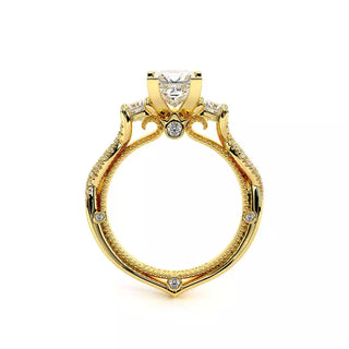 Couture 0.5ct Princess Three Stone Engagement Ring Couture-0423P