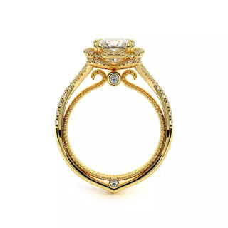 Couture 0.45ct Princess Halo Engagement Ring Couture-0426P