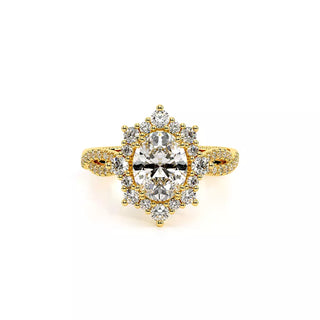 Couture 0.9ct Oval Halo Engagement Ring Couture-0481Ov