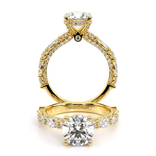Couture 1.15 Round Pave Engagement Ring Couture-0490R-2.5