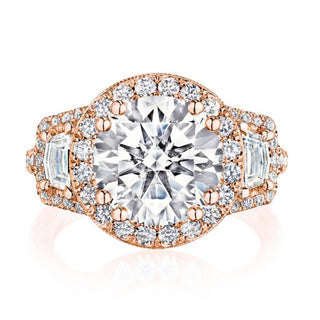 Petite Crescent RoyalT  Engagement Ring HT2678