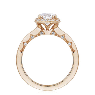Coastal Crescent Engagement Ring P103