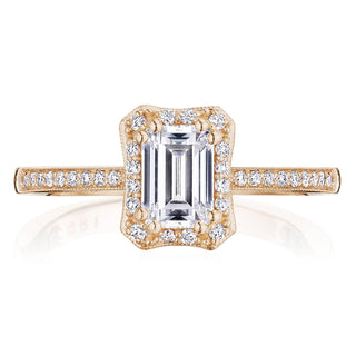 Coastal Crescent Engagement Ring P103