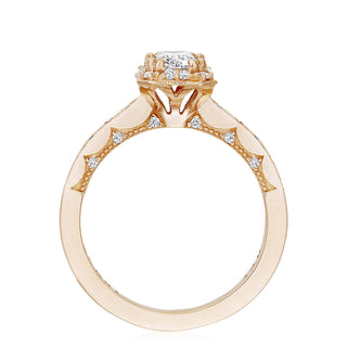Coastal Crescent Engagement Ring P103