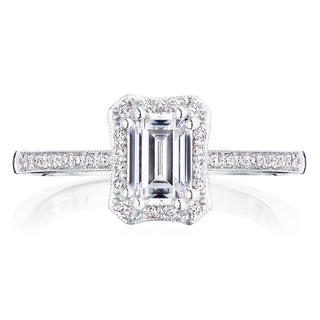Coastal Crescent Engagement Ring P103
