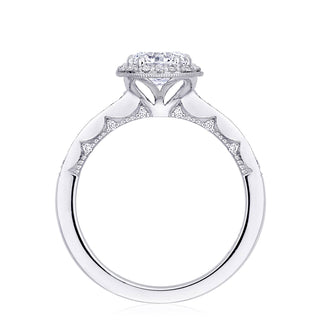 Coastal Crescent Engagement Ring P103
