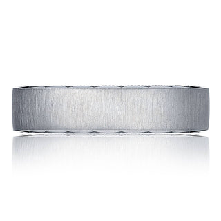 Sculpted Crescent  Wedding Band 105-6S