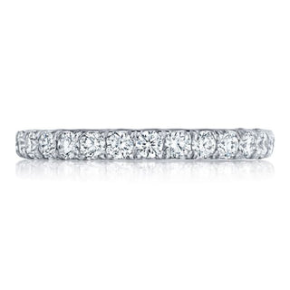 Petite Crescent  Wedding Band HT254525B