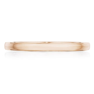 Coastal Crescent Plain Wedding Band P101B