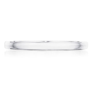Coastal Crescent Plain Wedding Band P101B