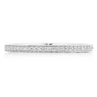 Coastal Crescent Eternity Wedding Band P103B34