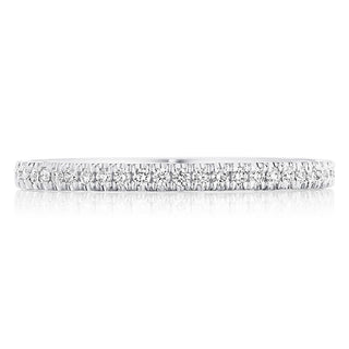 Coastal Crescent Eternity Wedding Band P104B34