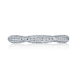 Classic Crescent  Wedding Band 2645B12