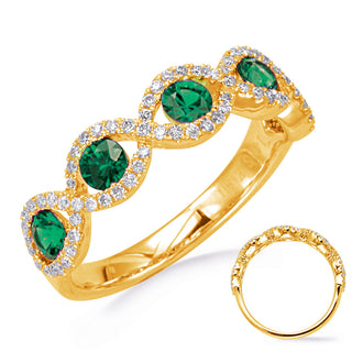 Emerald Fashion Ring C5787-EYG