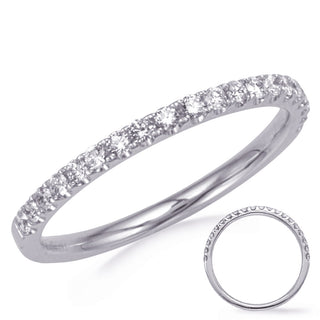 Prong Set Bands Wedding Band D4400-B25WG