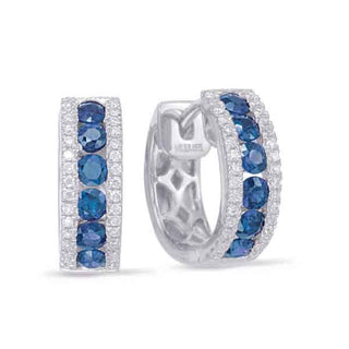 Sapphire Earring E7862-SWG