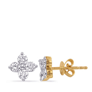 Diamond Earring E8097YG