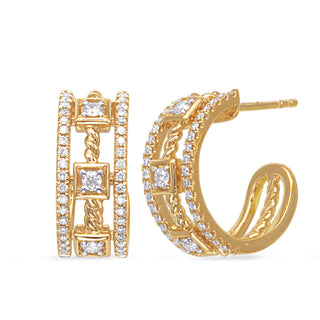 Diamond Earring E8148YG