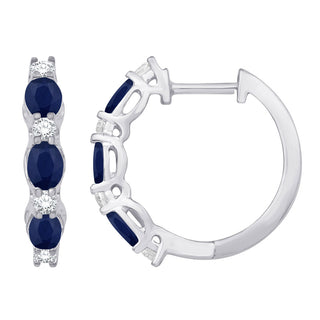 Sapphire Earring E8192-SWG