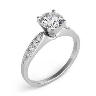 Channel Set - Rounds Engagement Ring EN1859WG