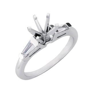 Baguette Engagement Ring EN1995-5.0MWG