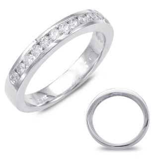 Channel Set Round Bands Wedding Band EN6648-BWG