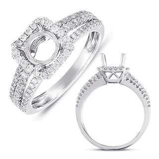 Triple Shank Engagement Ring EN7339WG