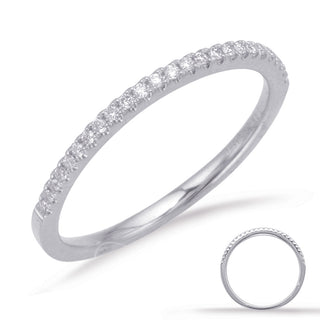 Curved Bands Wedding Band EN7374-BWG