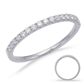 Prong Set Bands Wedding Band EN7694