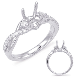 Bypass Engagement Ring EN7831-WG