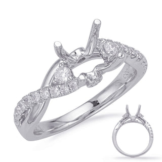 Bypass Engagement Ring EN7831-8X6OVWG