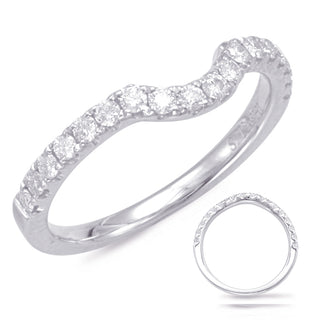 Curved Bands Wedding Band EN7850-BWG