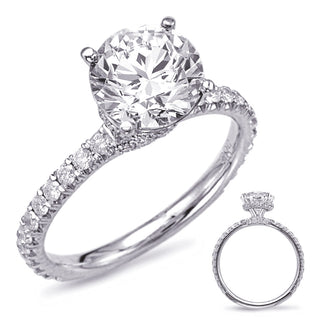 Halo - Hidden Engagement Ring EN7918