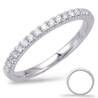 Prong Set Bands Wedding Band EN7923-B75WG