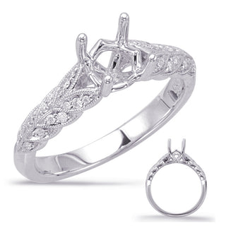 Leaf Engagement Ring EN7957-75WG