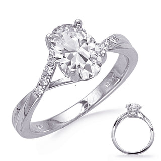 Bypass Engagement Ring EN8023-8X6MOVWG