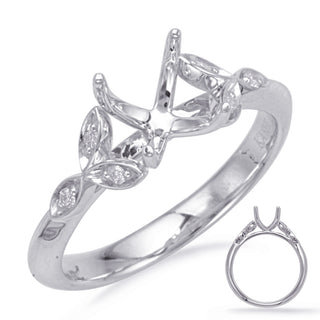 Leaf Engagement Ring EN8042-8X6MOVWG