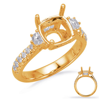 Baguette Engagement Ring EN8214-8.0MYG