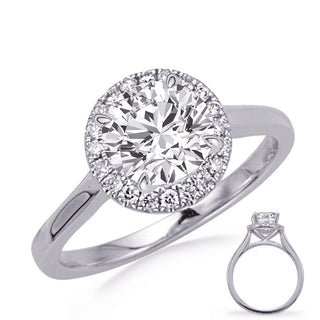 Halo Engagement Ring EN8349-2WG