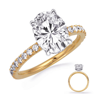 Halo - Hidden Engagement Ring EN8367-7X5MYW