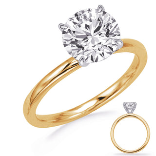 Halo - Hidden Engagement Ring EN8372-125YW