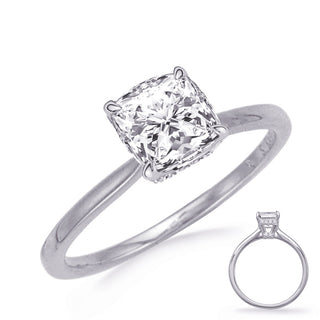 Halo - Hidden Engagement Ring EN8389-5.5MCUWG