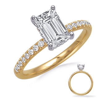 Halo - Hidden Engagement Ring EN8395-9X7ECYW