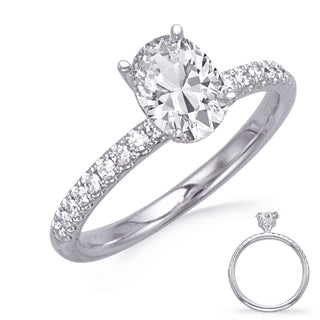 Halo - Hidden Engagement Ring EN8395-9X7OVWG