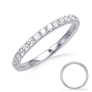 Rounds Wedding Band EN8406-B3WG