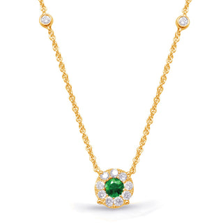 Emerald Necklace N1208-EYG