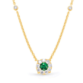 Emerald Necklace N1209-EYG