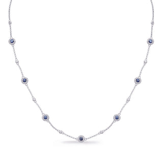 Sapphire Necklace N1261-SWG